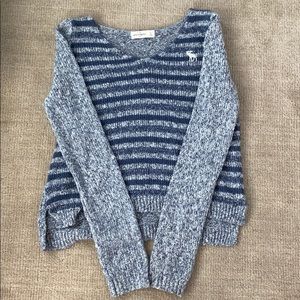 Blue Striped Sweater